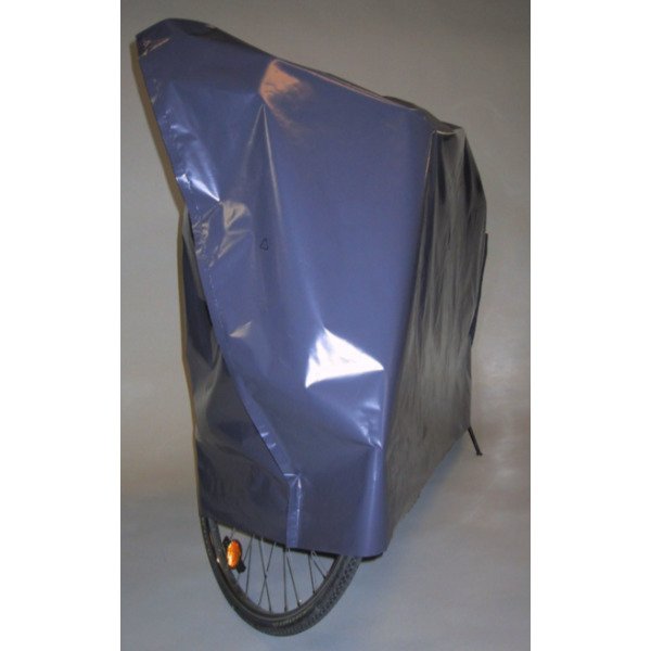 Dviračio uždangalas pilkas 180x100mm