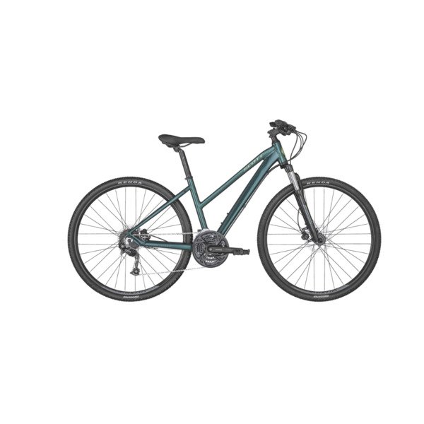 Dviratis 28 Scott Sub Cross 40 Lady tamsiai žalias 