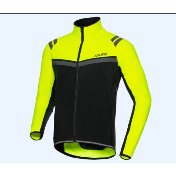 Džemperis vyr. Apura Softshelljacke Inverno geltona/juoda 