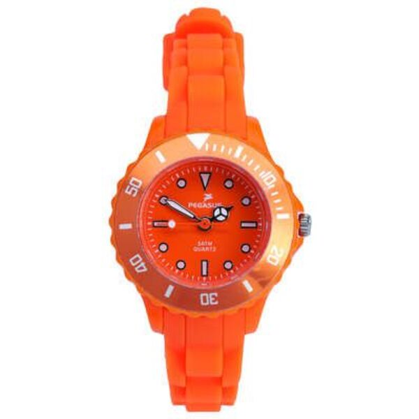 Laikrodis Pegasus oranzinis 28mm