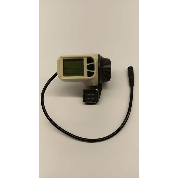 LCD greičio droselis