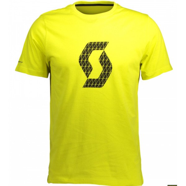 Marškinėliai vyr.trumpom rankovėm Scott Icon FT s/sl geltoni 