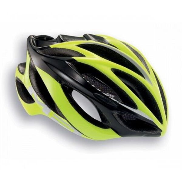 Šalmas plentinis MET Inferno UL  geltonas 