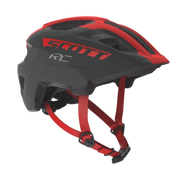 Šalmas Scott Spunto Junior t.pilka/raudona 1 size