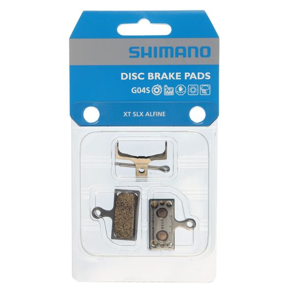 Stabdžių kaladėlės Shimano Metal G04S Incl Spring/Split Pin