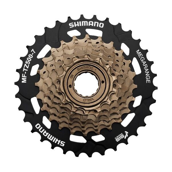 Žvaigždžių blokas Shimano Sprocket 7s MF-TZ500 14-16-18-20-22-24-28T