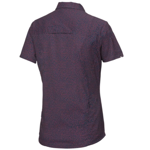 Marškinėliai mot.trumpom rankovėm Apura IDIA mėlyni taškuoti 