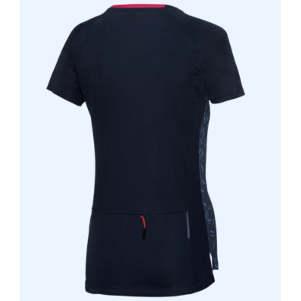 Marškinėliai mot.trumpom rankovėm Apura IDIA tamsiai mėlyni 