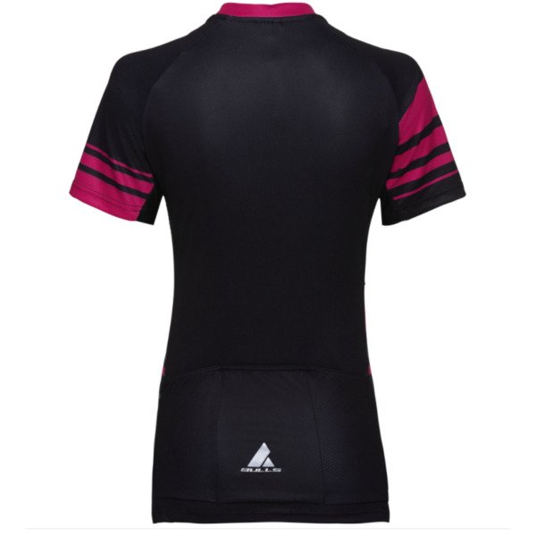Marškinėliai mot.trumpom rankovėm BULLS Monta juoda/rožinė 