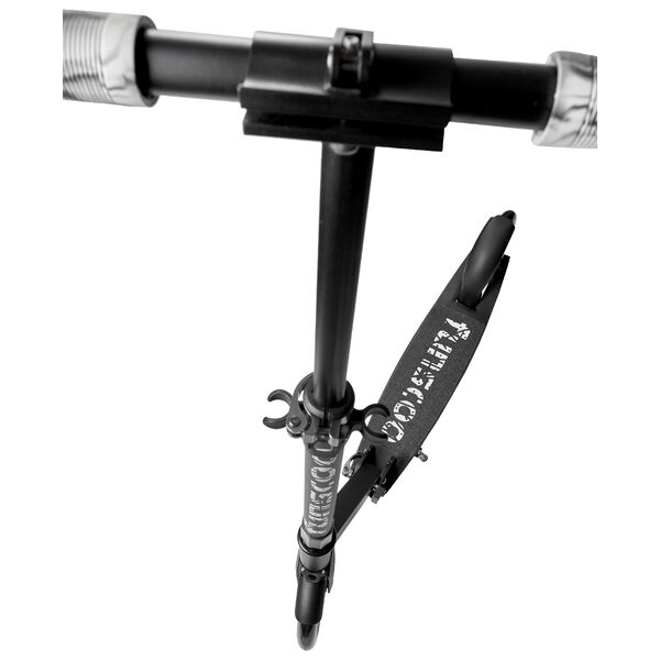 Paspirtukas Funscoo 200 juodas/sidabrinis