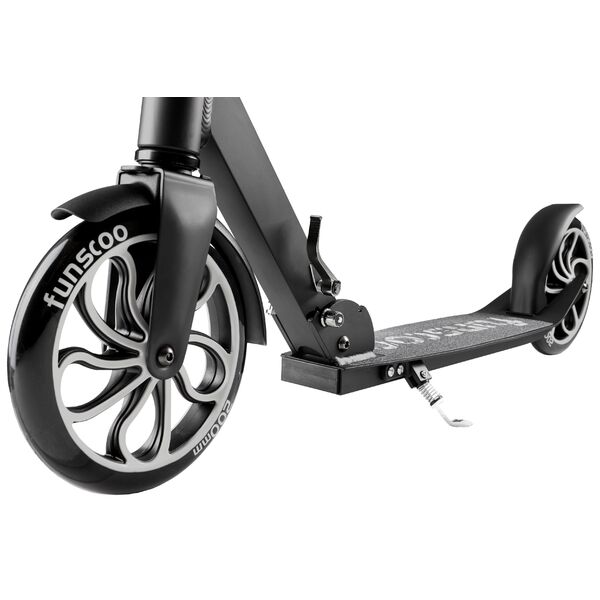 Paspirtukas Funscoo 200 juodas/sidabrinis