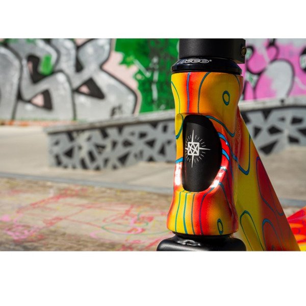 Paspirtukas Slamm Mischief V6 geltonas