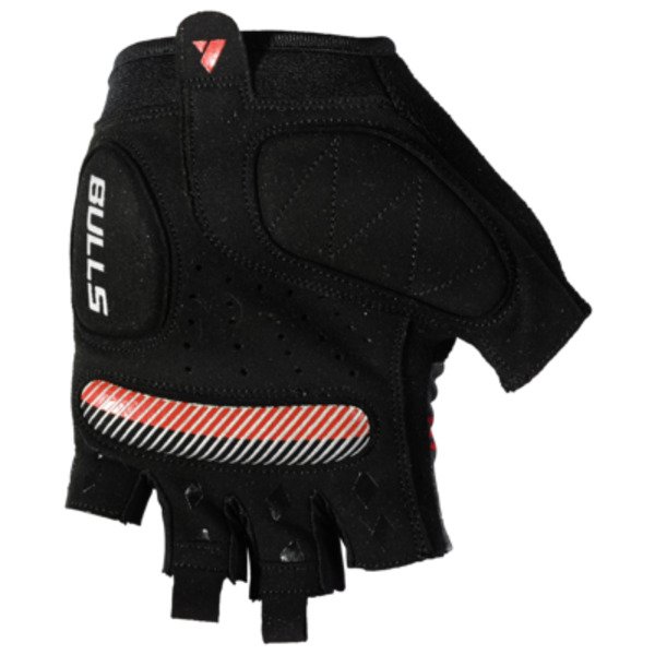 Pirštinės Bulls Night Hawk  juoda/raudona