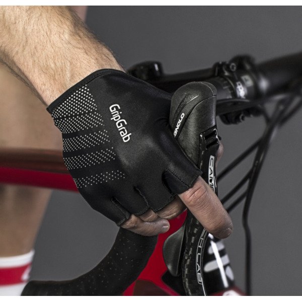 Pirštinės trumpos GripGrab Lighweight Padded juodos 