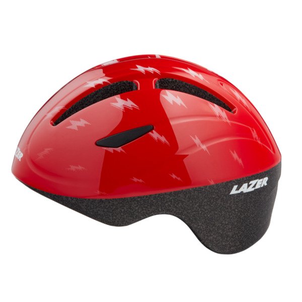 Šalmas LAZER Bob+ CE-CPSC raudonas su žaibu 1 size