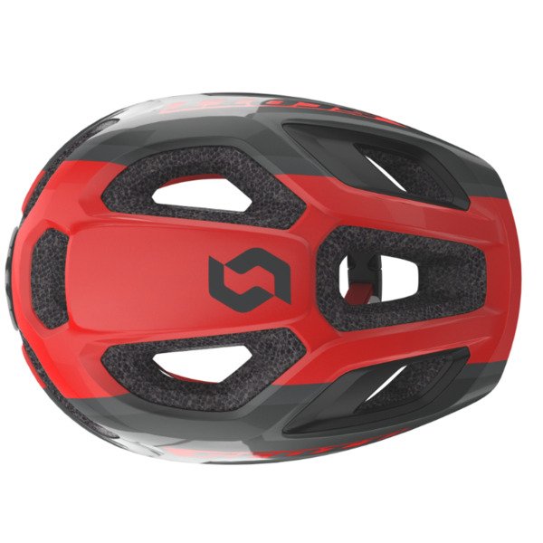 Šalmas Scott Spunto Junior t.pilka/raudona 1 size