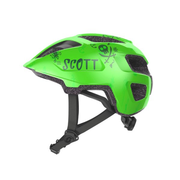 Šalmas Scott Spunto Kid fluo green