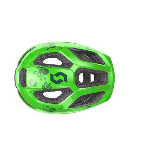 Šalmas Scott Spunto Kid fluo green