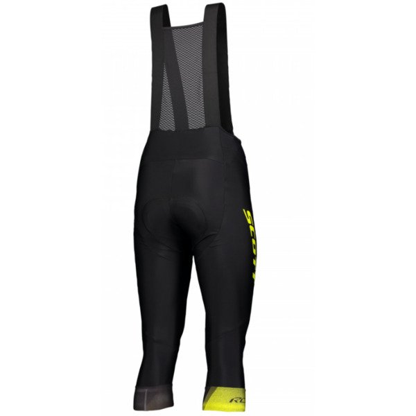 Šortai 3/4 su petnešom Scott RC Pro +++ vyr. juoda/geltona 
